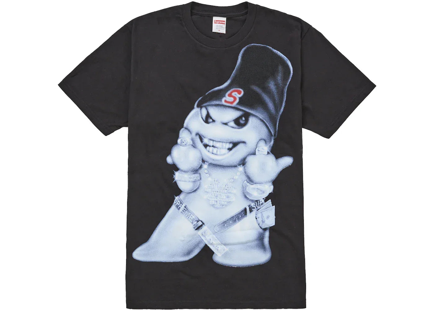 Supreme Snowman Tee Black -1