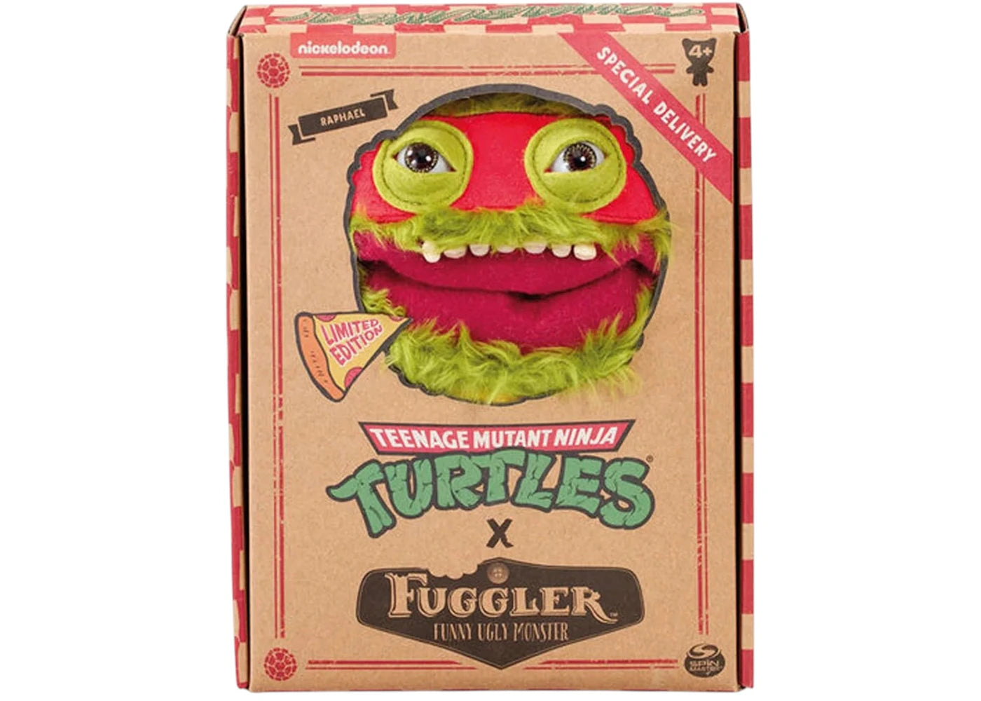 Fuggler Teenage Mutant Ninja Turtles Raphael Limited Edition #61 Plush -1