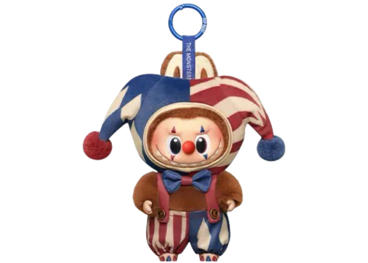 Pop Mart WHY SO SERIOUS Series Labubu Juggling Clown Vinyl Plush Pendant -1