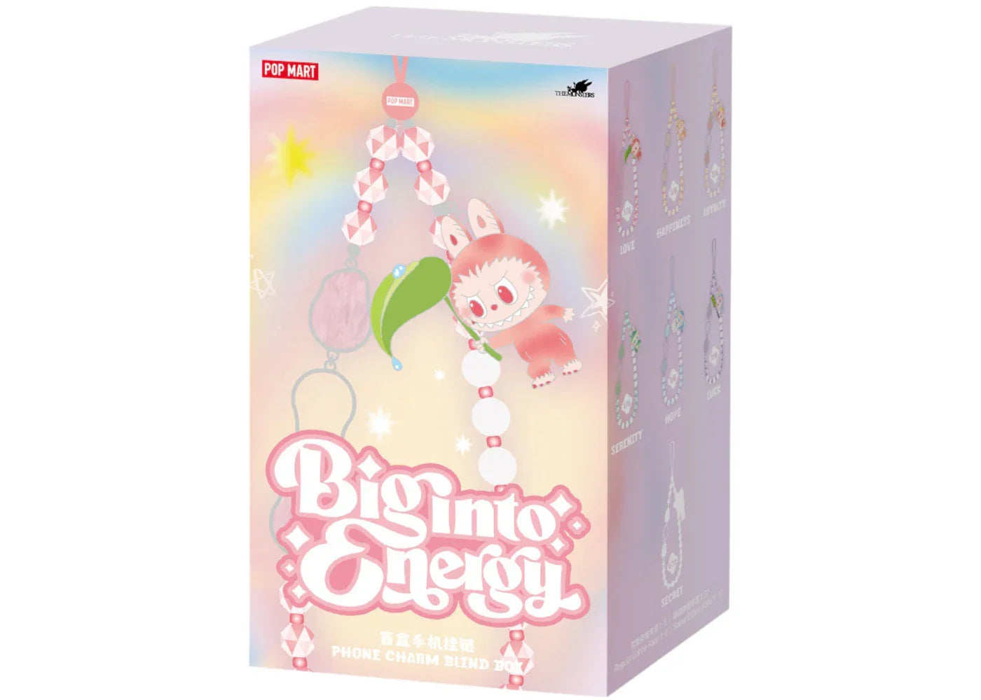 Pop Mart Labubu The Monsters Big into Energy Series Phone Charm Single Blind Box-1
