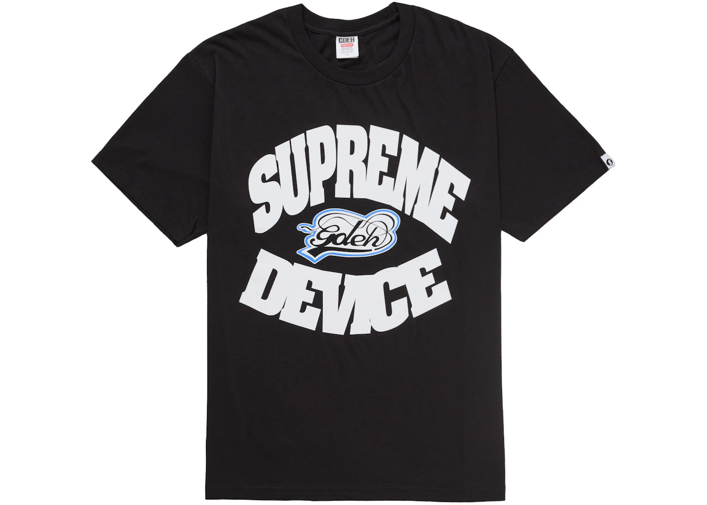 Supreme GOODENOUGH Device Tee Black -1