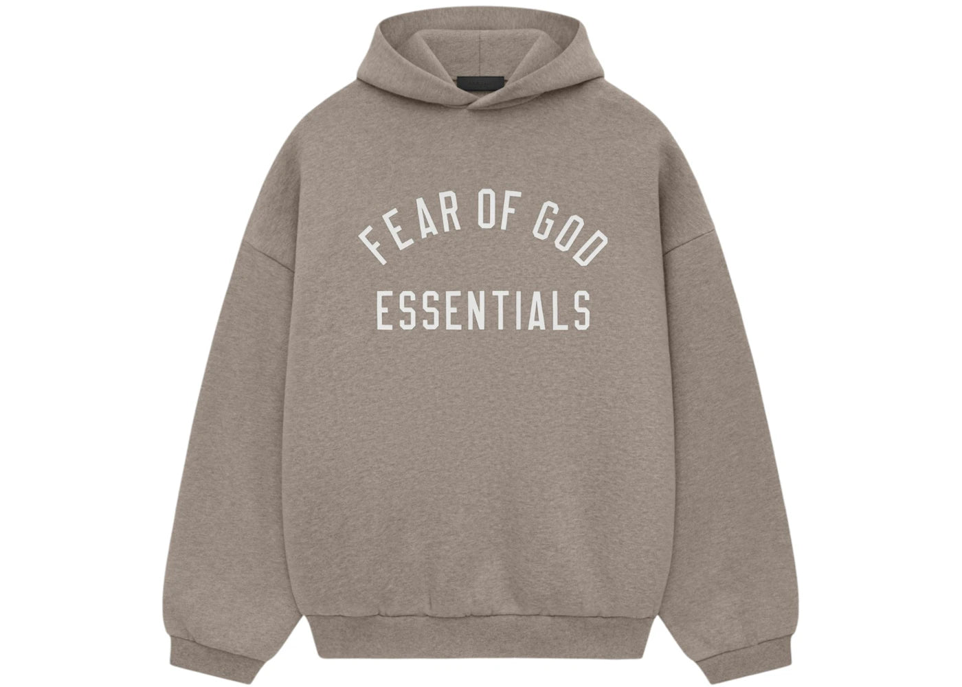 Fear of God Essentials Fleece Hoodie Heather Gray -1