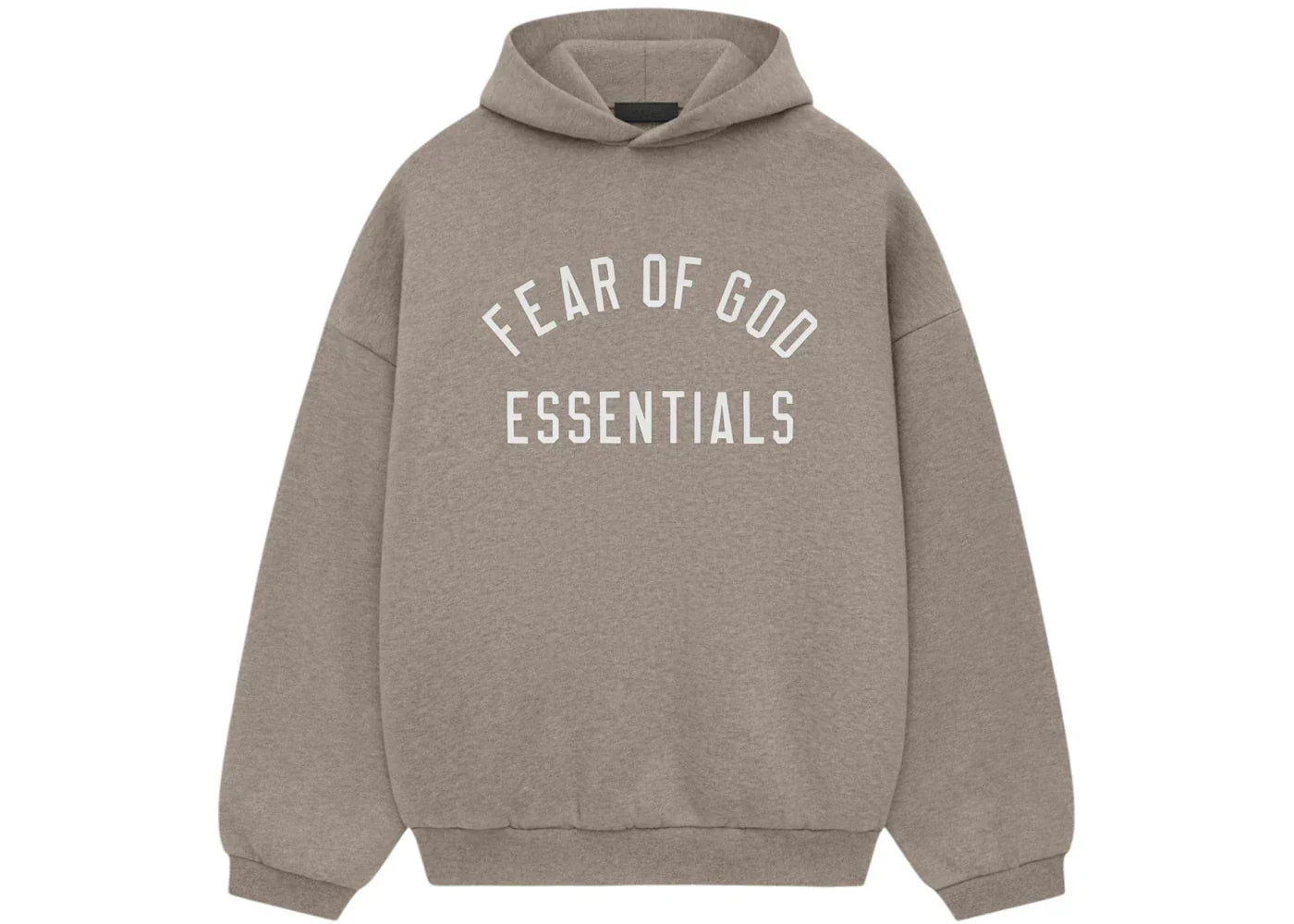 Fear of God Essentials Fleece Hoodie Heather Gray -1