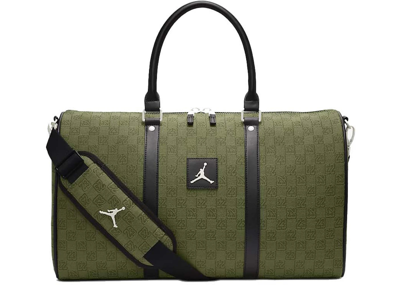 Jordan Monogram Duffle Bag Green -1