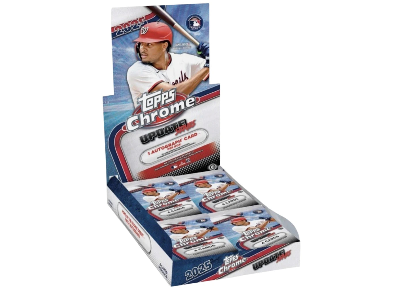 2025 Topps Chrome Update Series Baseball Hobby Box -1