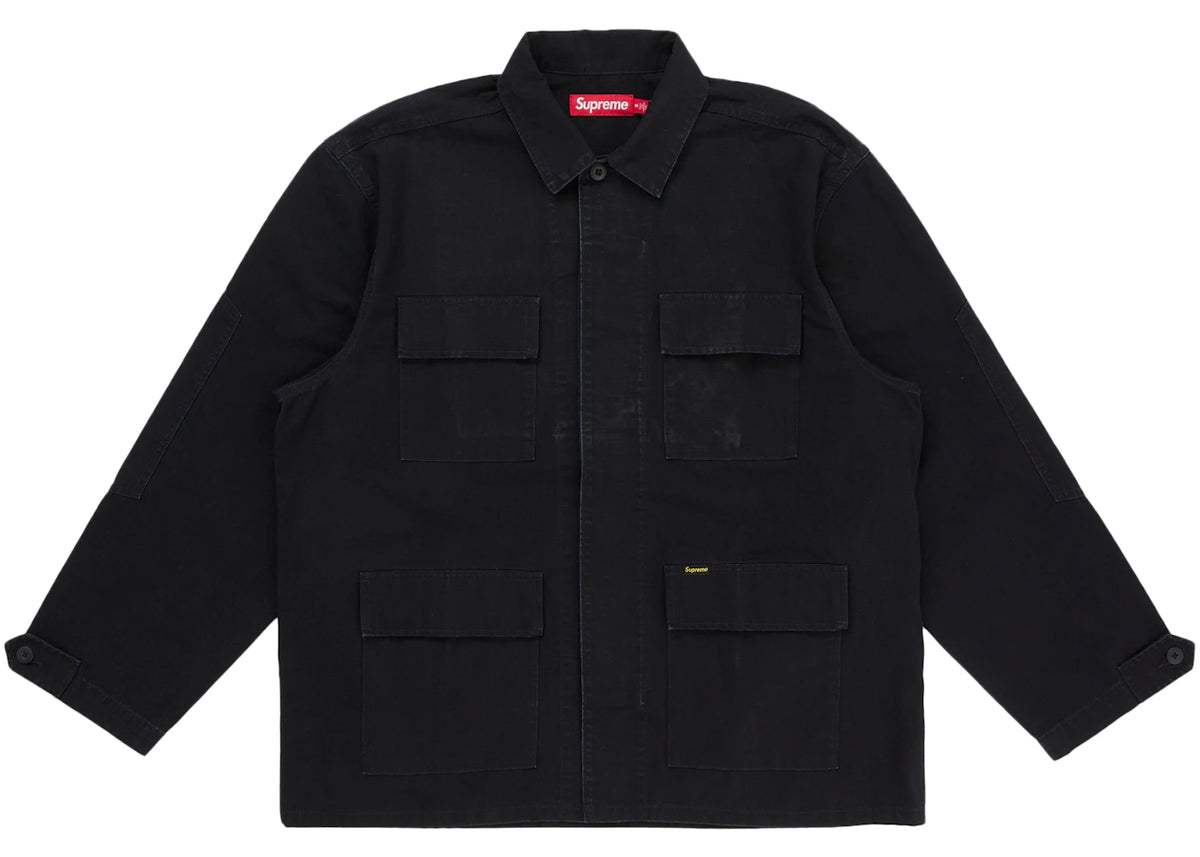 Supreme Ripstop BDU Shirt Jacket Black -1