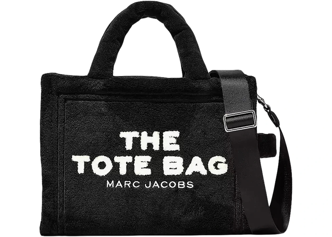 Marc Jacobs The Terry Medium Tote Bag Black -1