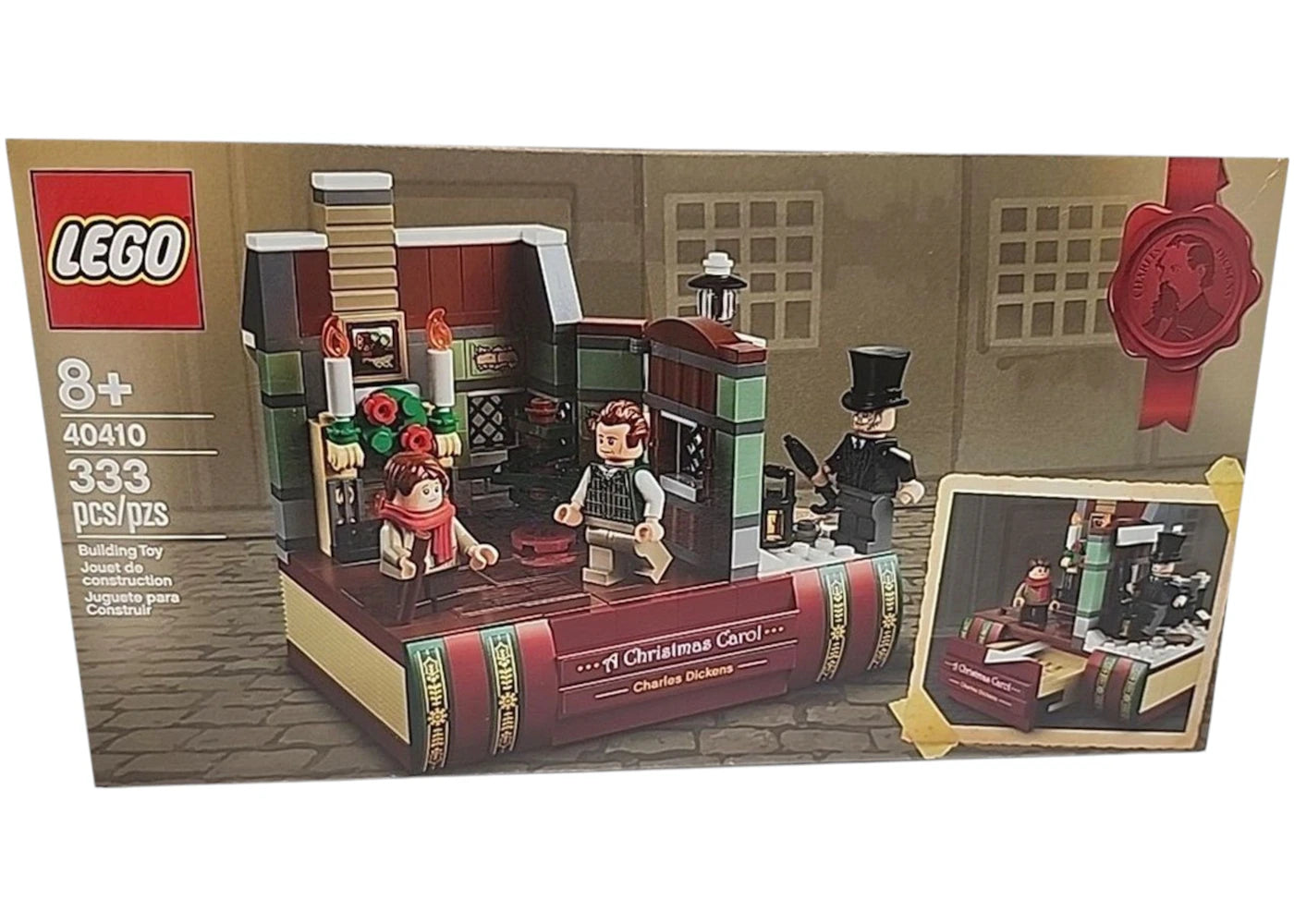 LEGO Holiday Charles Dickens Tribute a Christmas Carol Exclusive Set 40410 -1