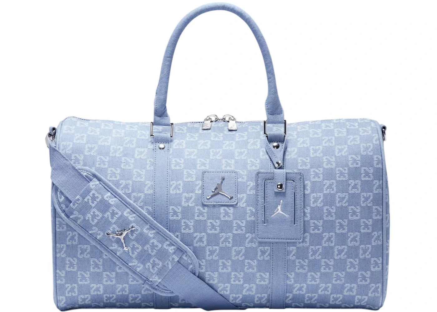 Jordan Monogram Duffel 25L Bag Denim -1