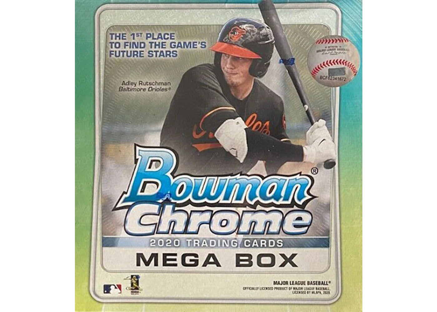 2020 Bowman Chrome Baseball Mega Box -1
