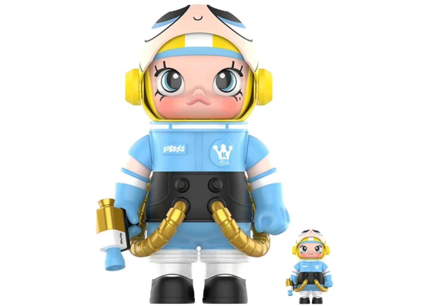 Pop Mart Mega Space Molly The Powerpuff Girls Bubbles 100% & 400% Set-1