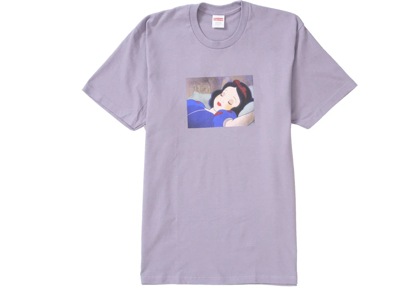 Supreme Snow White Tee Dusty Purple -1