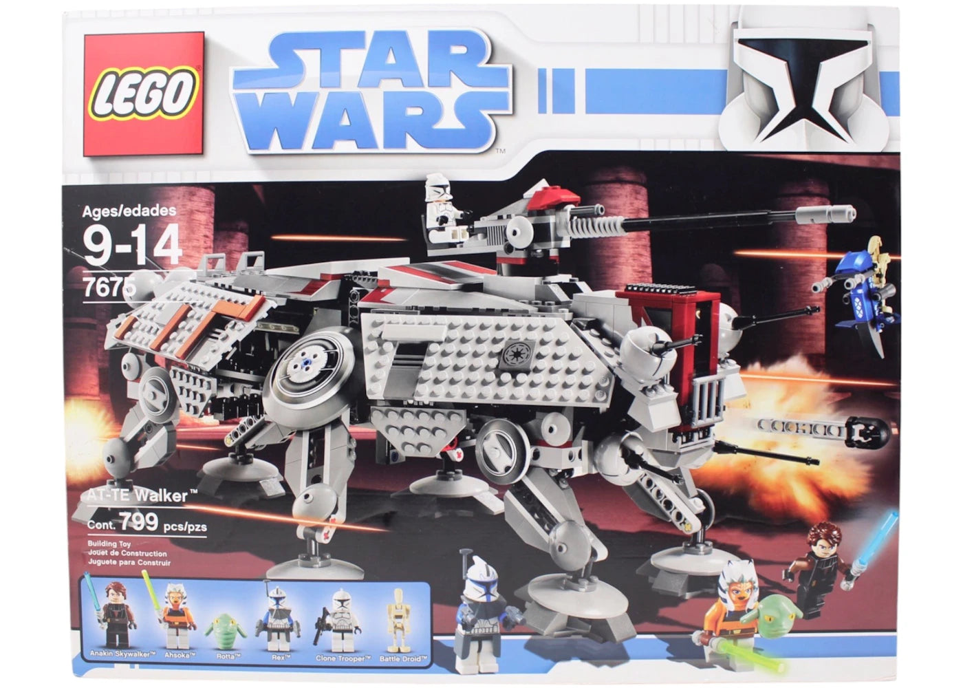 LEGO Star Wars AT-TE Walker Set 7675 -1
