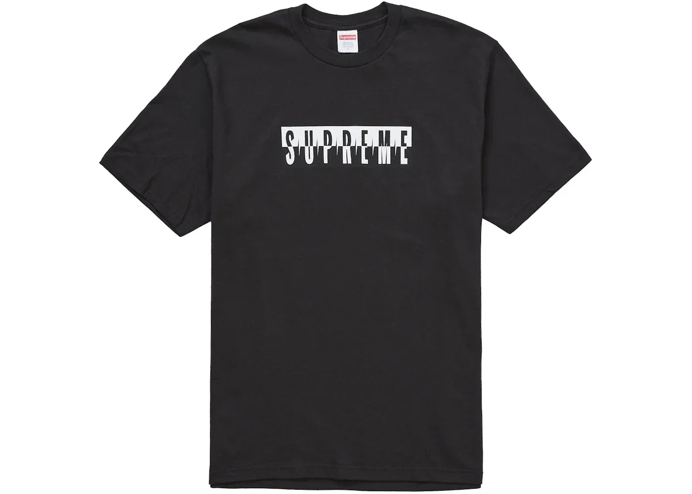 Supreme Split Tee (FW25) Black -1