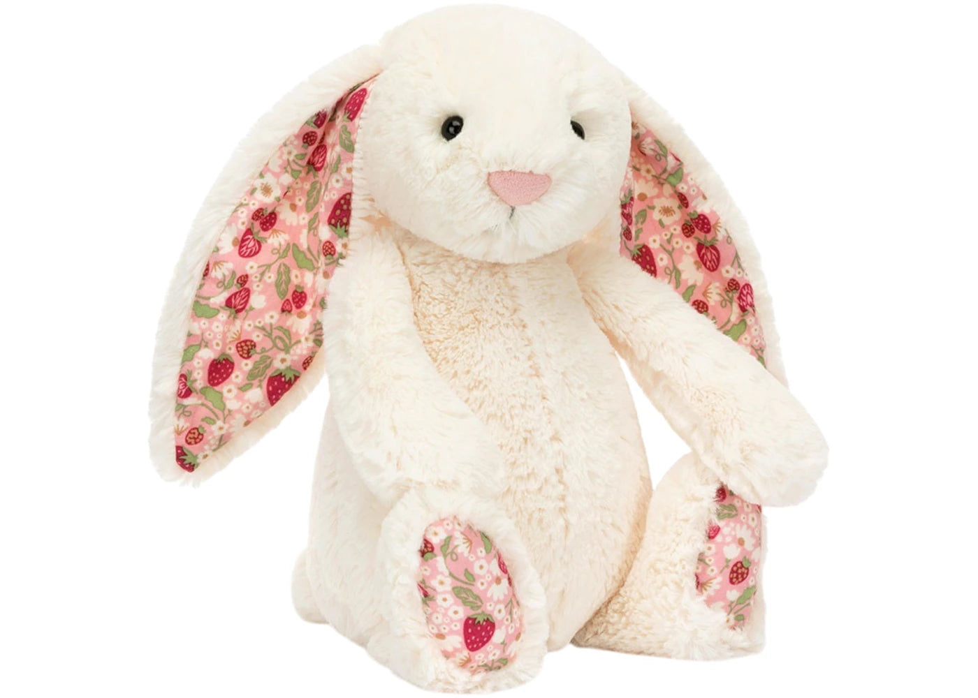 Jellycat Blossom Cream Bunny 'Berry' Medium Plush -1