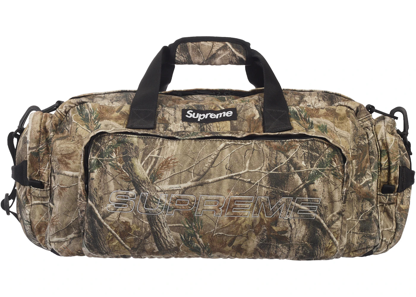 Supreme Denim Duffle Bag Realtree AP Camo -1