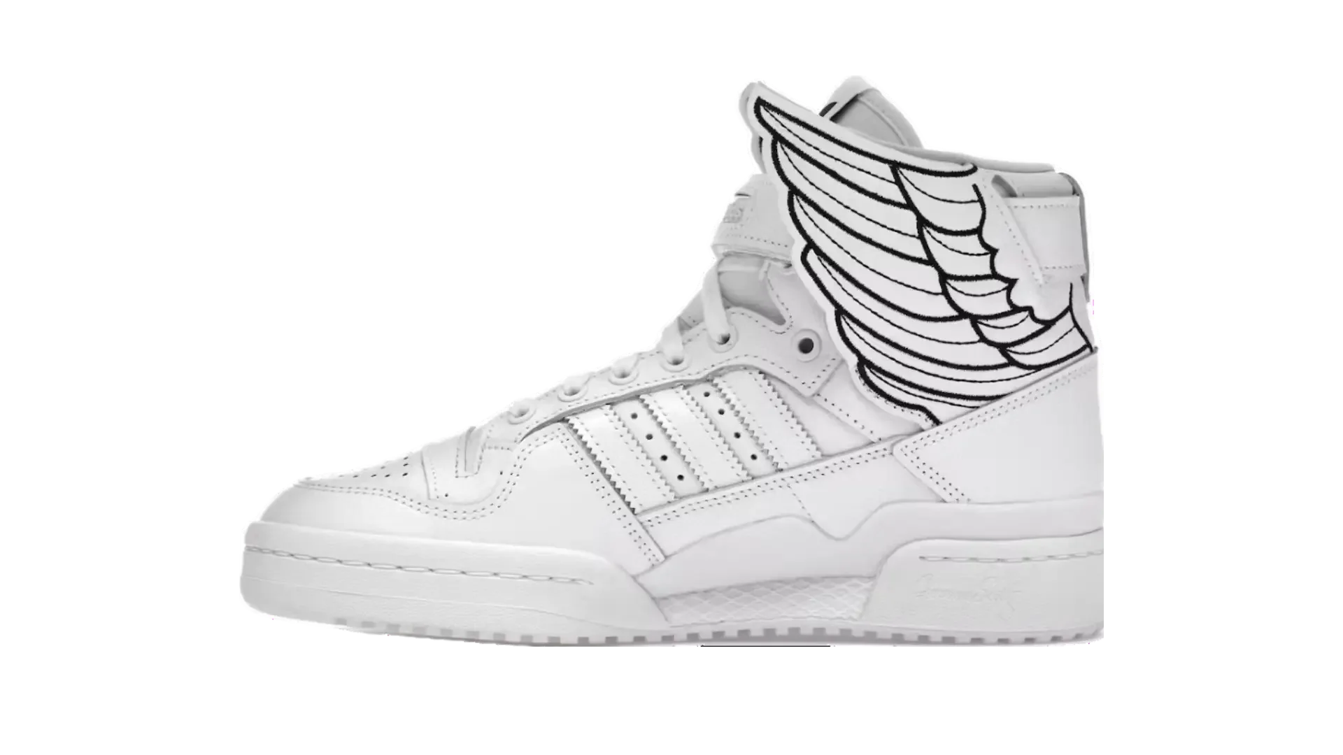 adidas Forum Hi Wings 4.0 Jeremy Scott White Black - MTHOR SHOP