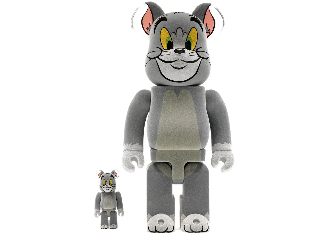 Bearbrick Tom and Jerry: Tom Flocky 100% & 400% Set-1