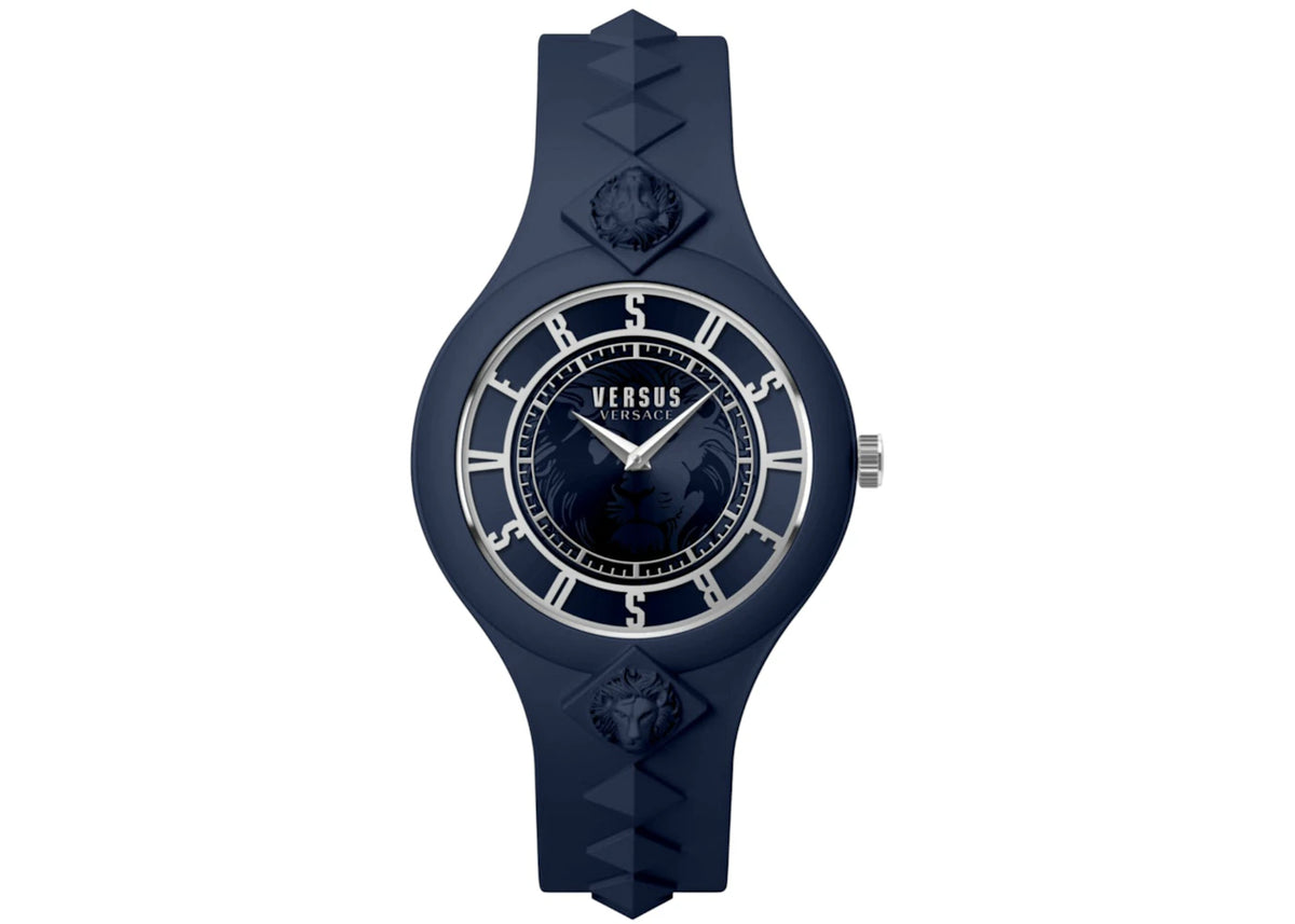 Versus Versace Fire Island Studs VSP1R1821 (Blue Enamel) -1