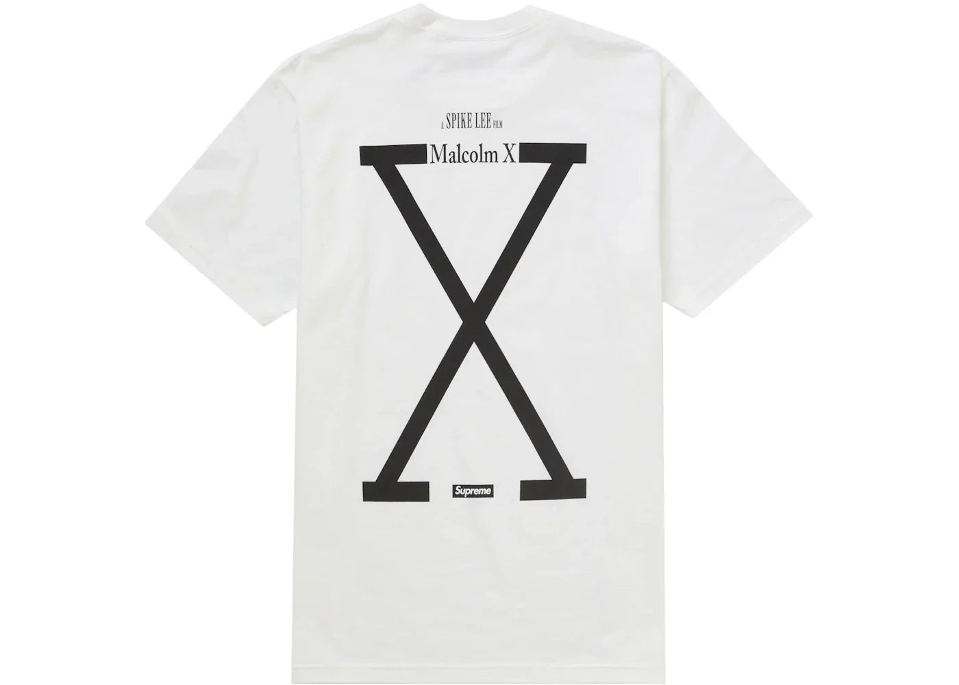 Supreme 40 Acres Malcolm X Tee White -1