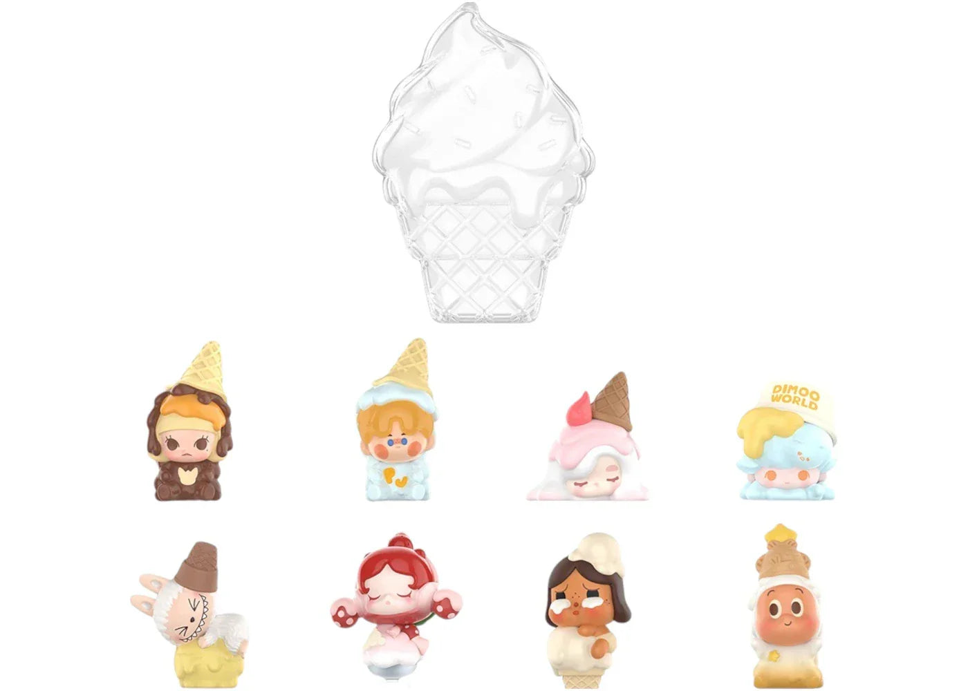 Pop Mart POP BEAN Ice Cream Series Figure Box Set-1