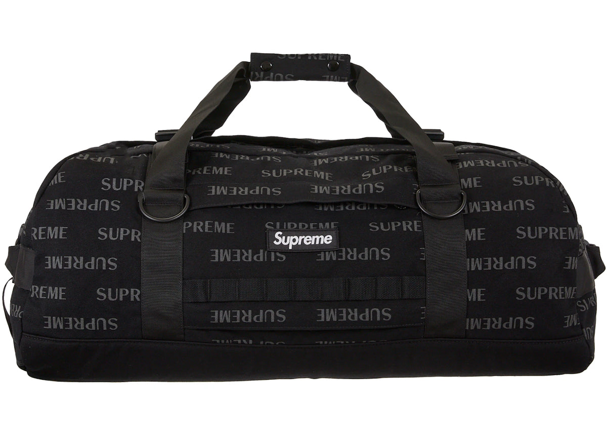Supreme Large Duffle Bag (FW26) Black -1