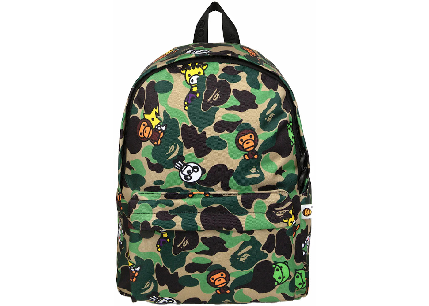 BAPE Baby Milo Medium Backpack Green -1