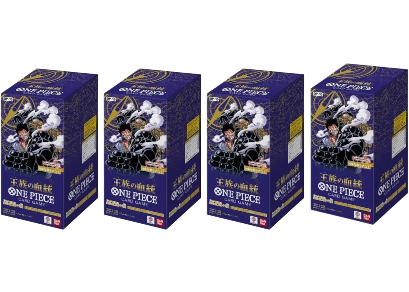 Bandai One Piece Royal Blood (OP10) Booster Box 4x Lot -1