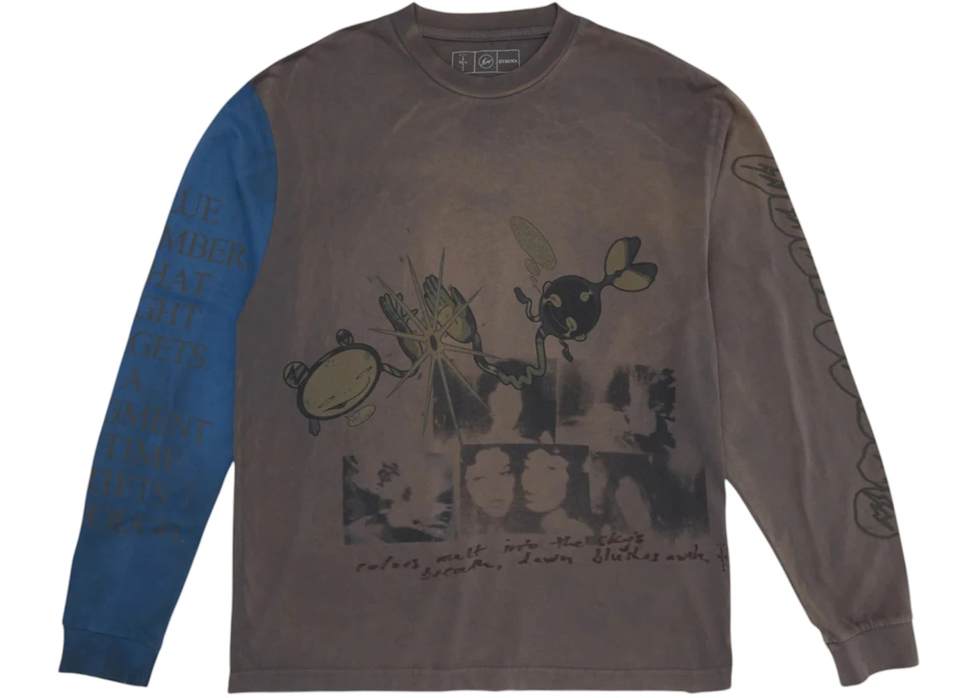 Travis Scott Cactus Jack x Fragment x Takashi Murakami Drift Longsleeve Multicolor -1