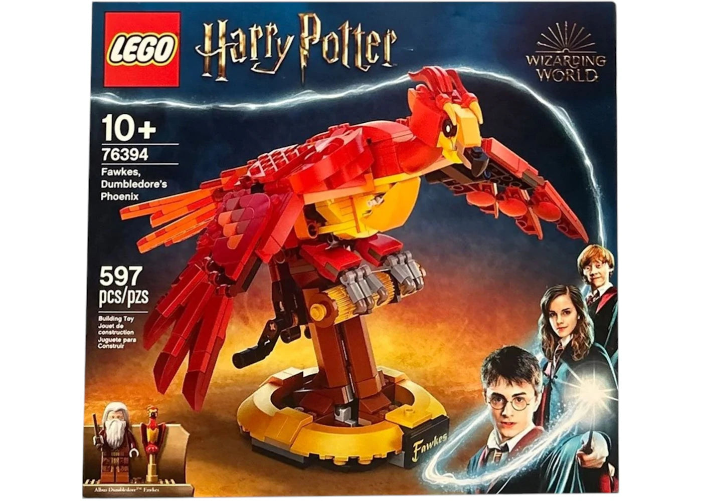 LEGO Harry Potter Fawkes, Dumbledore's Phoenix Set 76394 -1