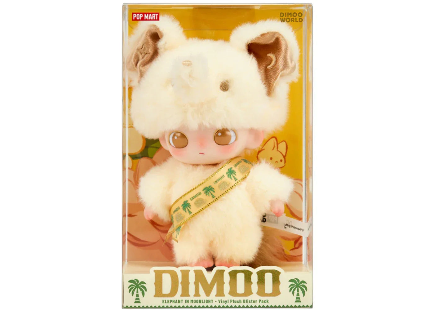 Pop Mart Dimoo Elephant in Moonlight Series (Thailand Exclusive) Vinyl Plush Pendant-1