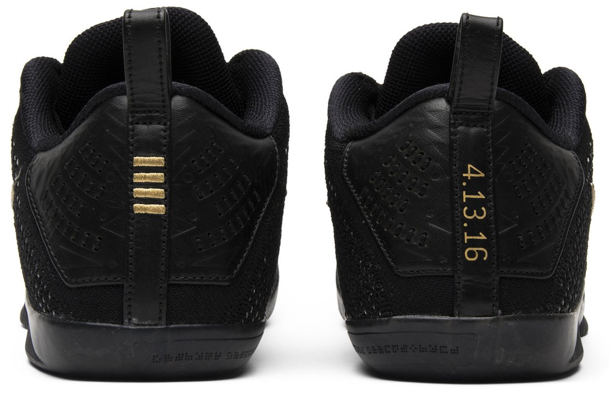 Nike Kobe 11 Elite Low Black Mamba Collection Fade to Black-Back