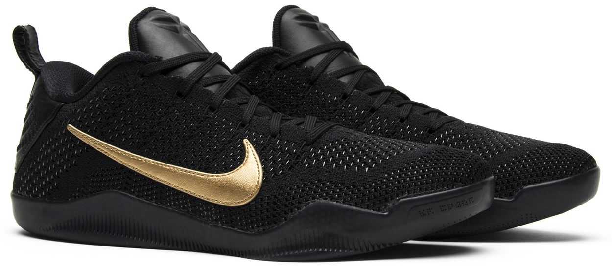 Nike Kobe 11 Elite Low Black Mamba Collection Fade to Black-Pair