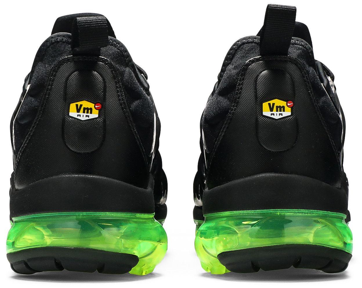 Nike Air VaporMax Plus Black Volt Sole-Back