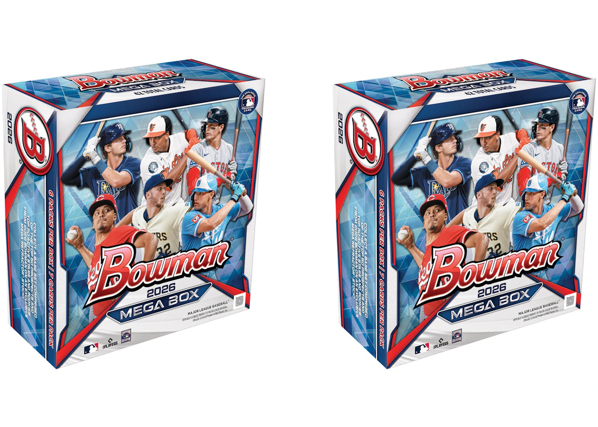 2026 Bowman Baseball Mega Box 2x lot -1