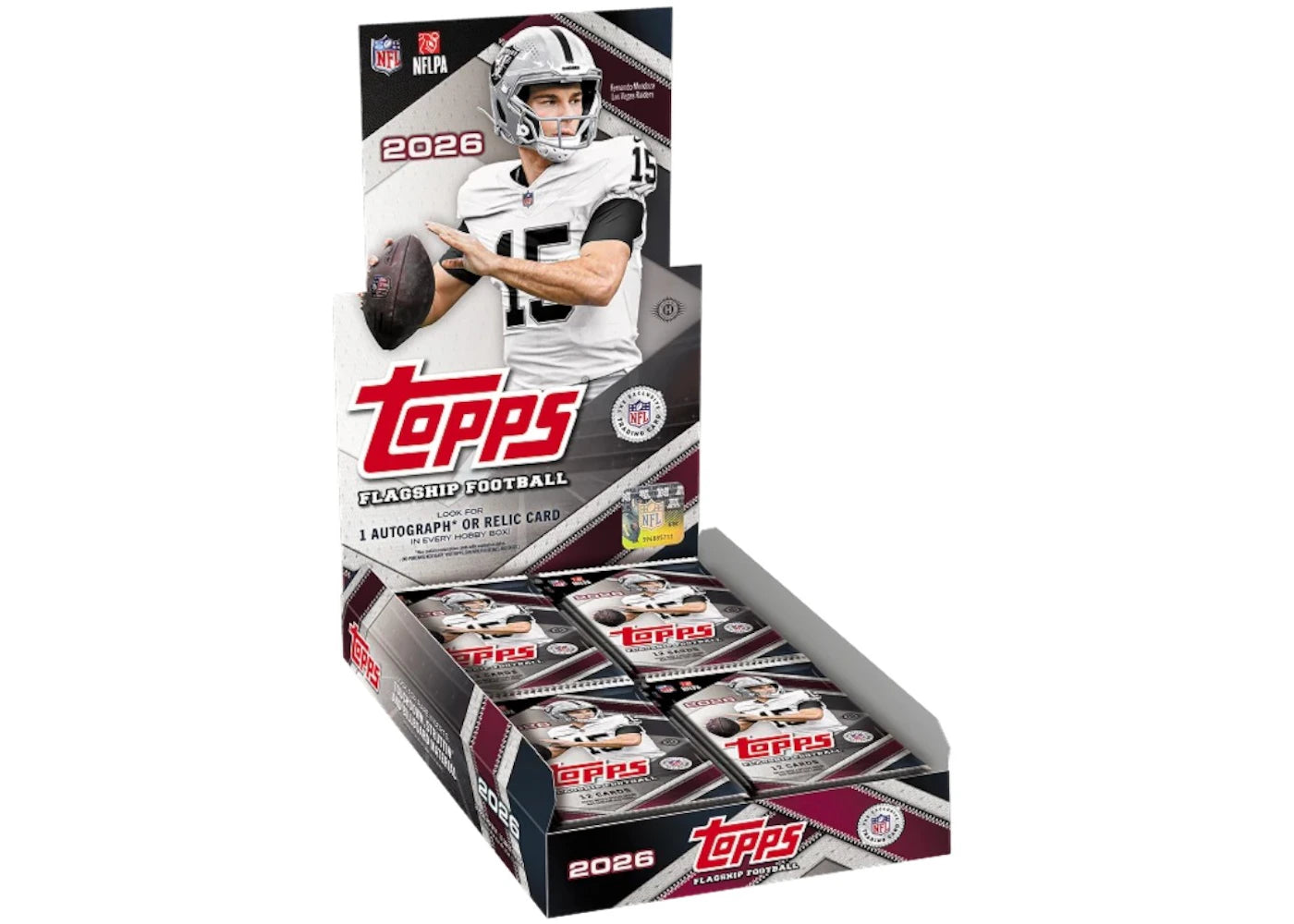 2026 Topps Flagship Football Hobby Box -1