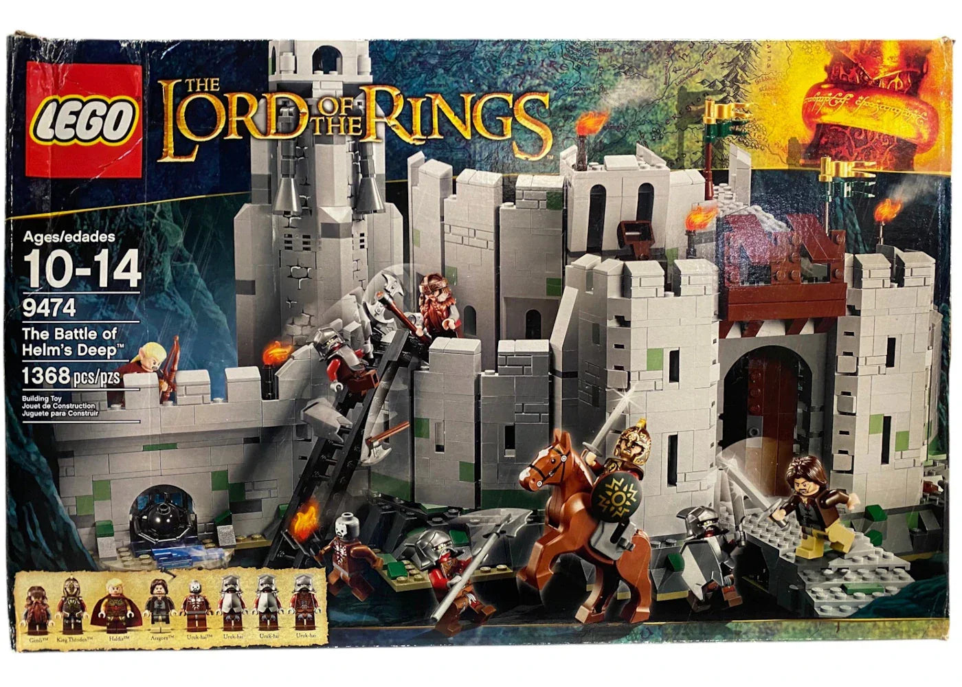 LEGO The Lord of the Rings The Battle of Helm's Deep Set 9474 -1