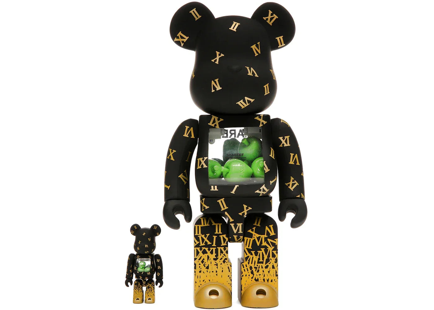 Bearbrick Shareef 3 100% & 400% Set-1