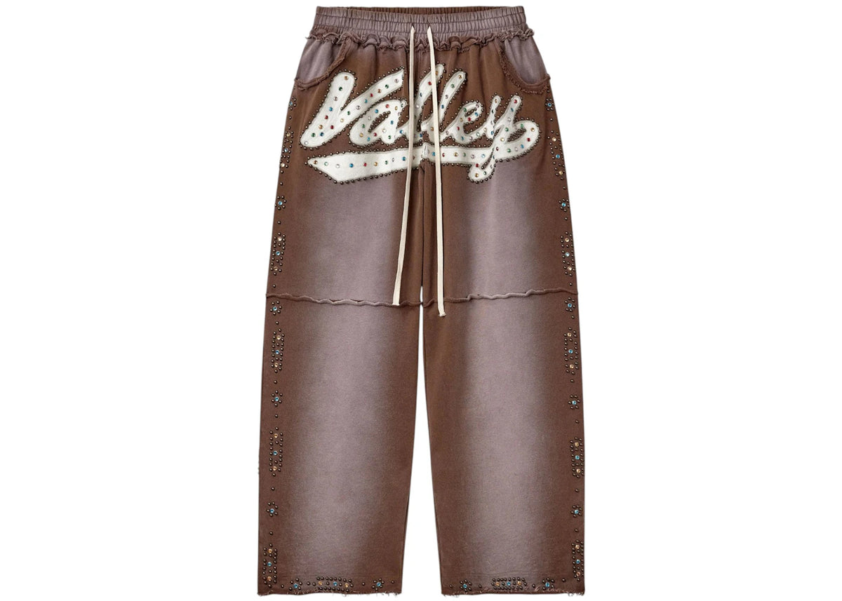 Vale Forever Skittle Sweatpants Brown -1