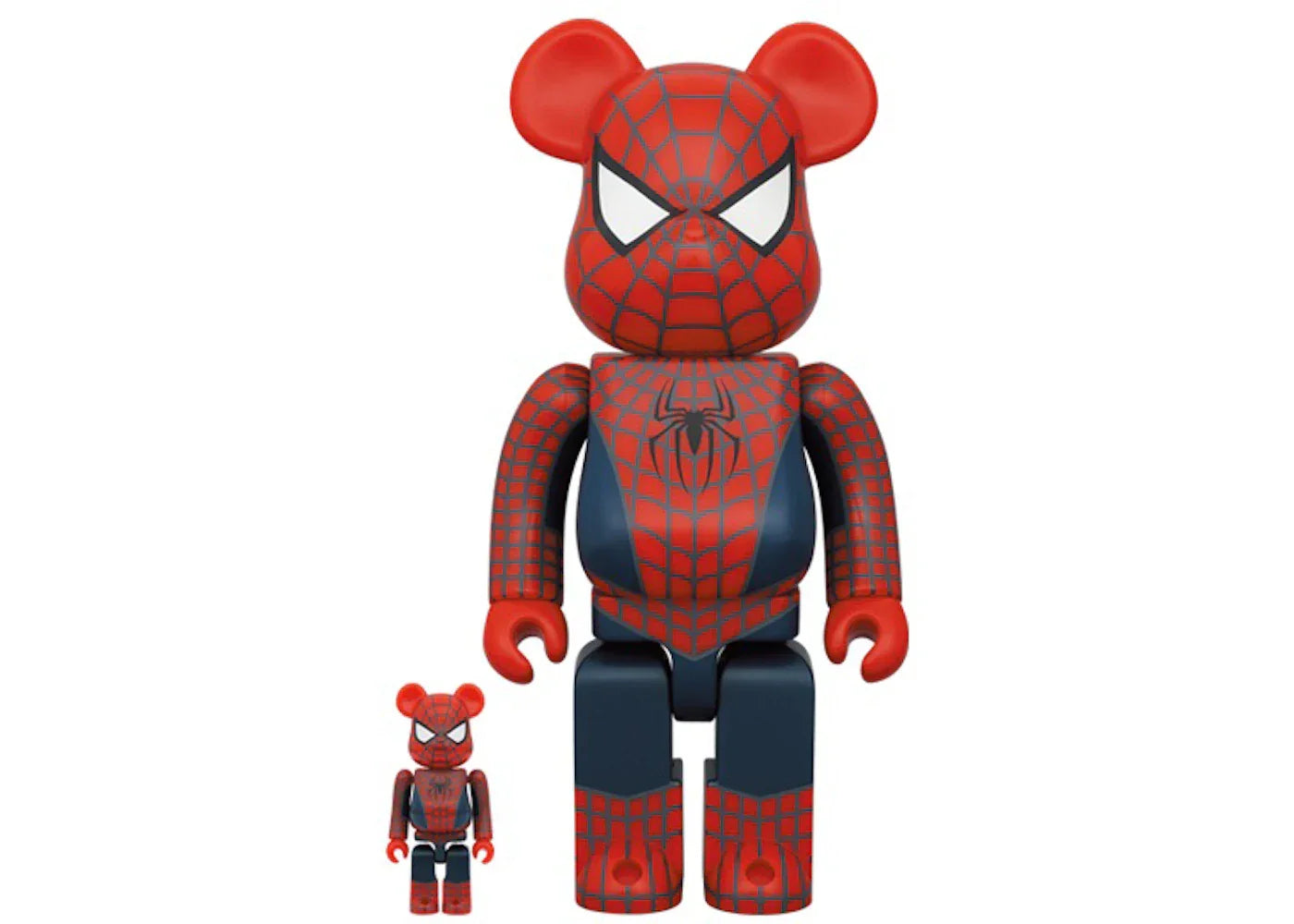 Bearbrick x Marvel Spider-Man No Way Home Friendly Neighborhood Spider-Man 100% & 400% Set-1