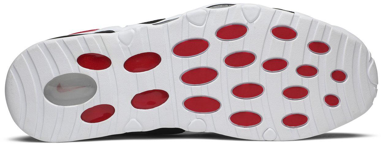 Nike Air Max Uptempo 95 White Red Black-Sole