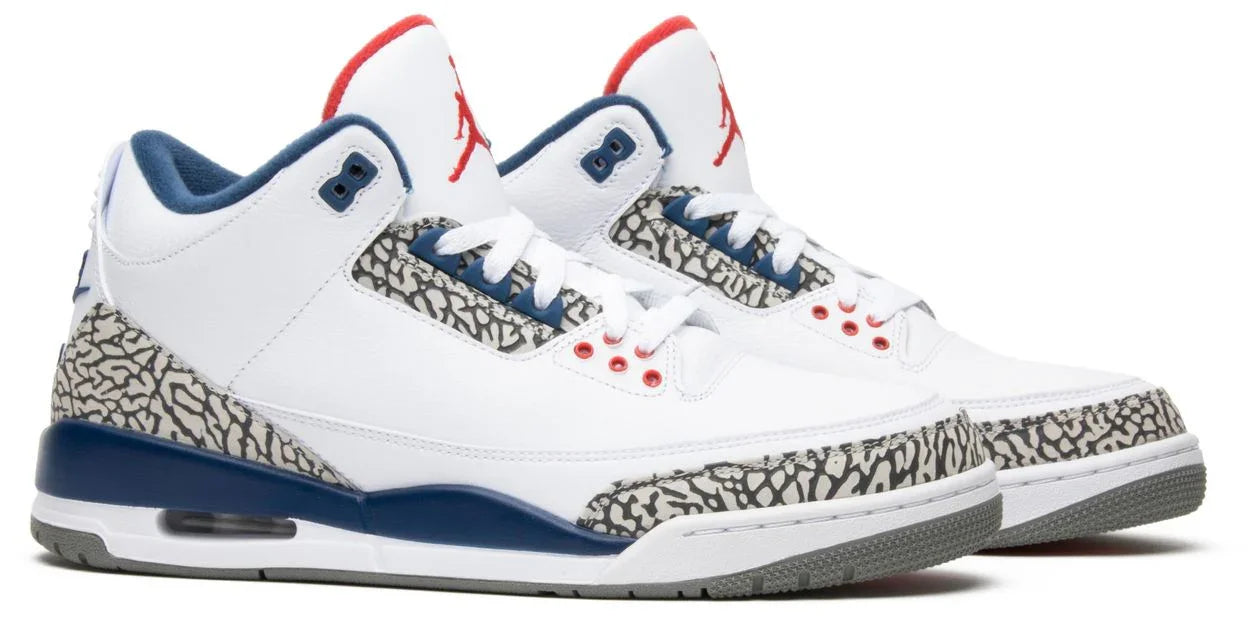 Jordan 3 Retro True Blue (2016)-Pair