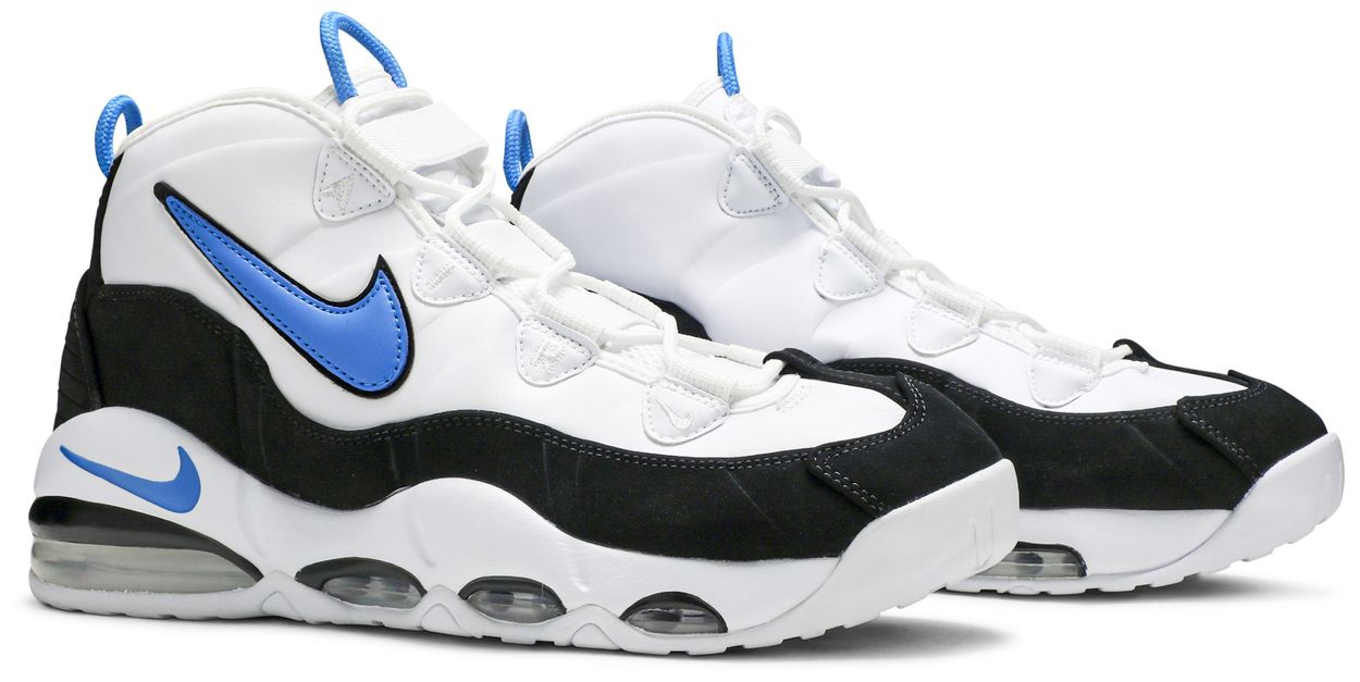 Nike Air Max Uptempo 95 White Photo Blue Black-Pair