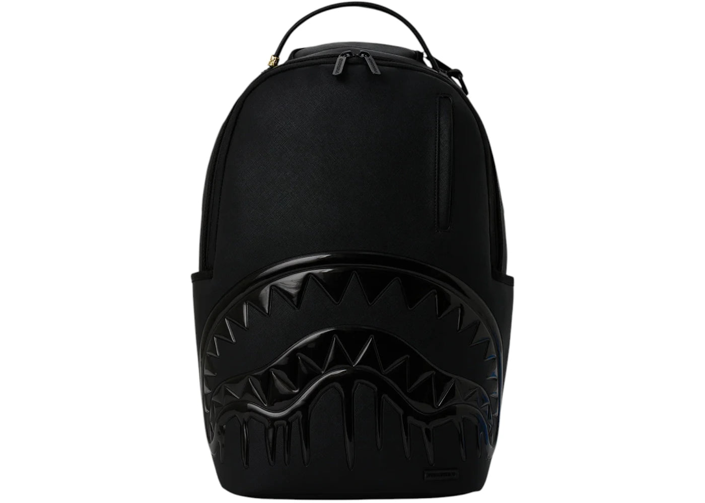 Sprayground Glossy Bossy Blk Metallic Backpack Black Metallic -1