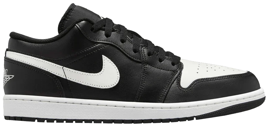 Jordan 1 Low Black Summit White-1