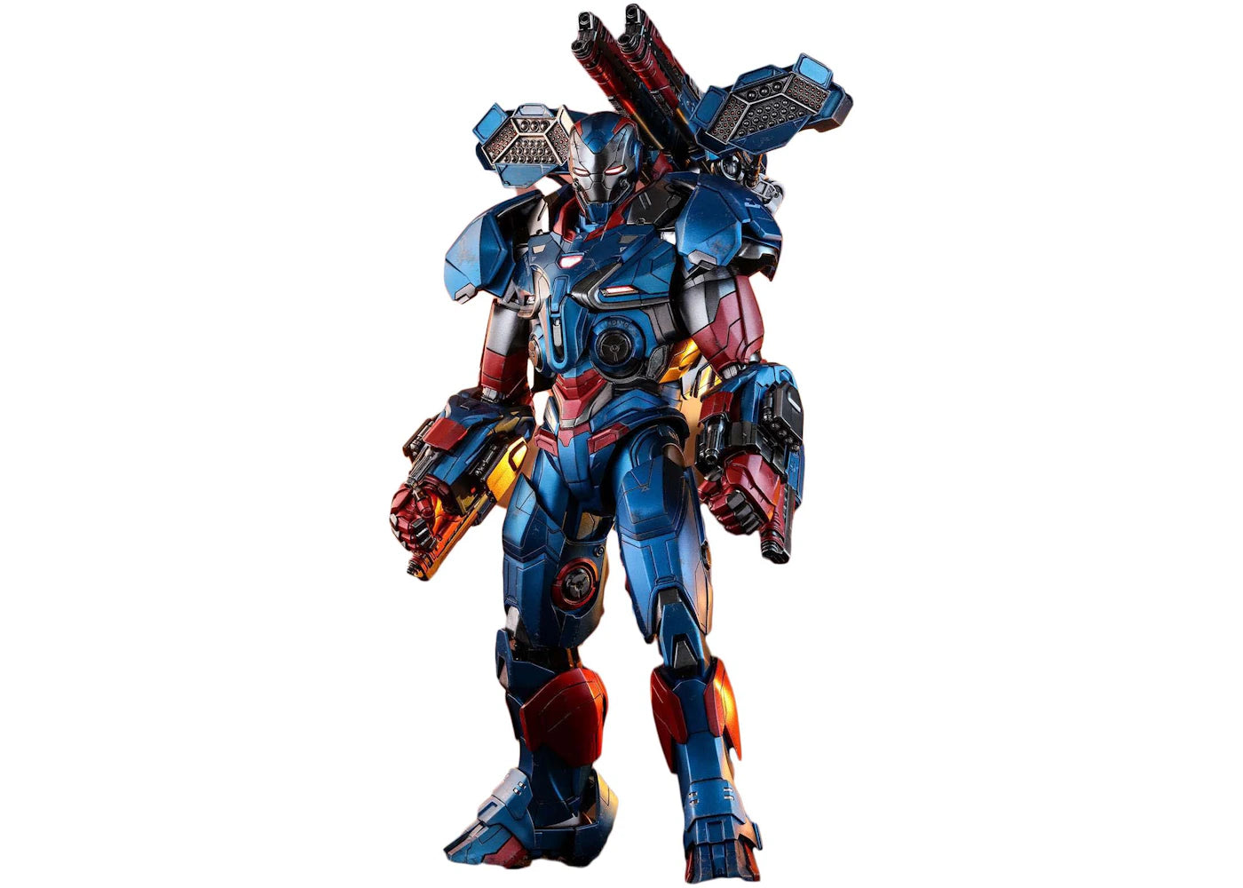 Hot Toys Marvel Avengers Endgame Iron Patriot Collectible Figure -1