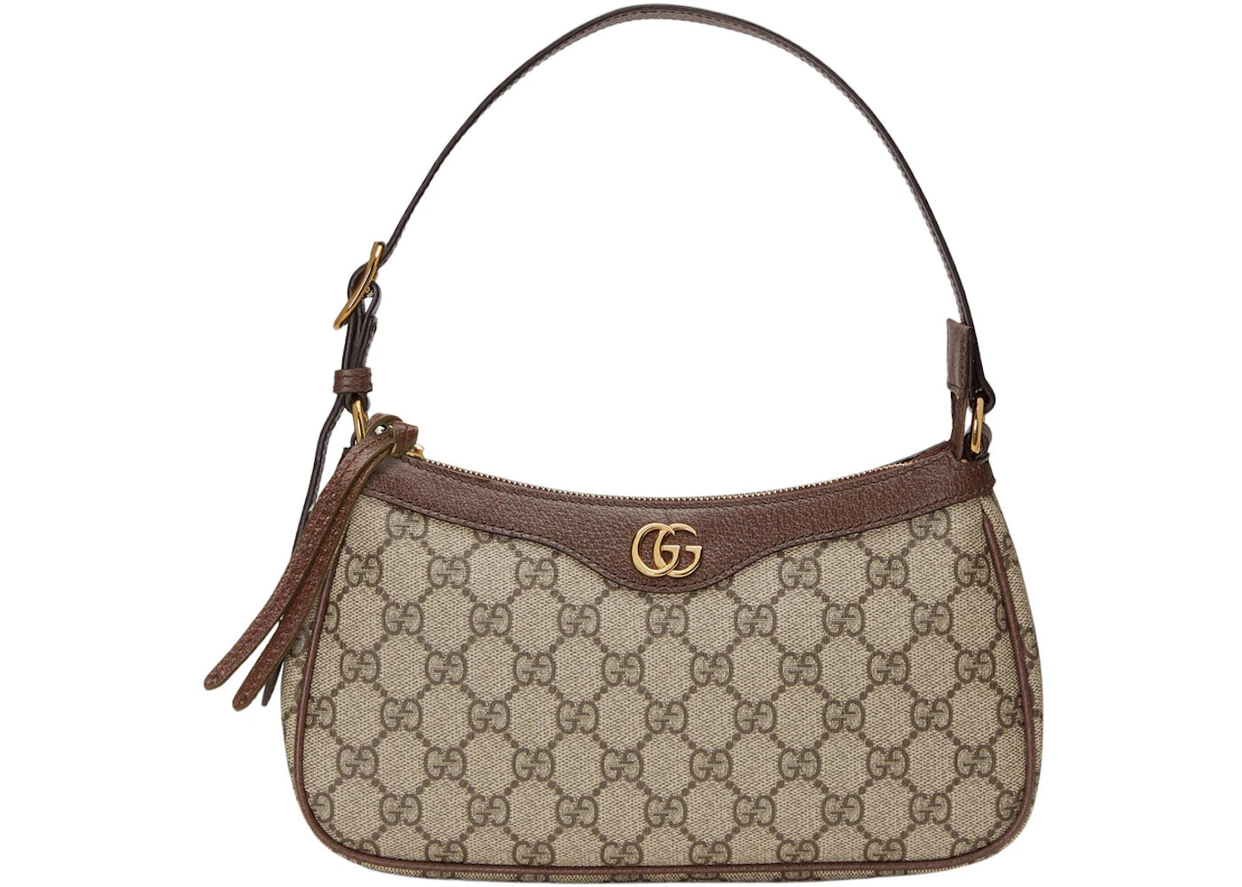Gucci Ophidia Handbag Small GG Supreme Beige/Ebony -1
