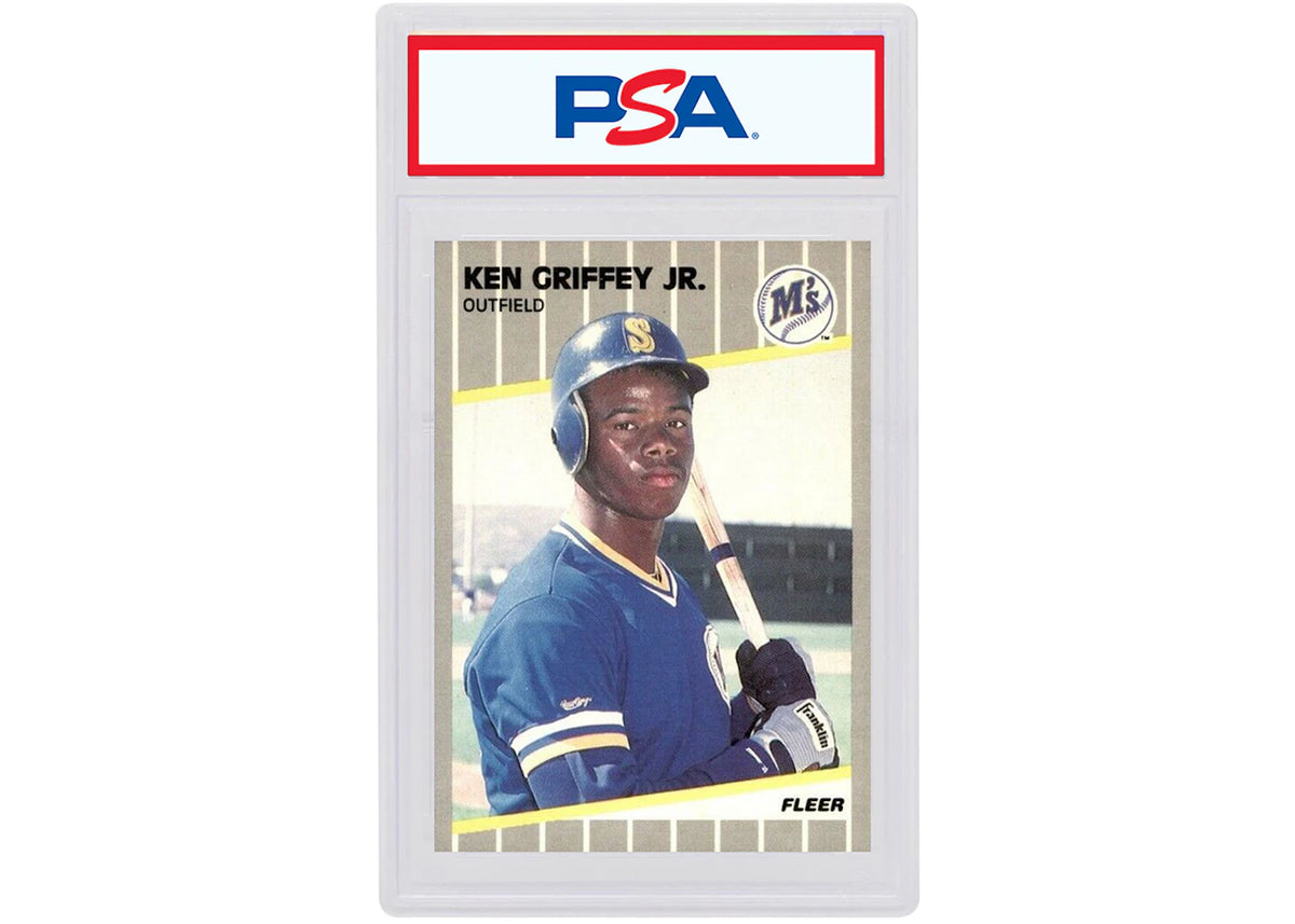 Ken Griffey Jr. 1989 Fleer Rookie #548 (PSA Graded) -1