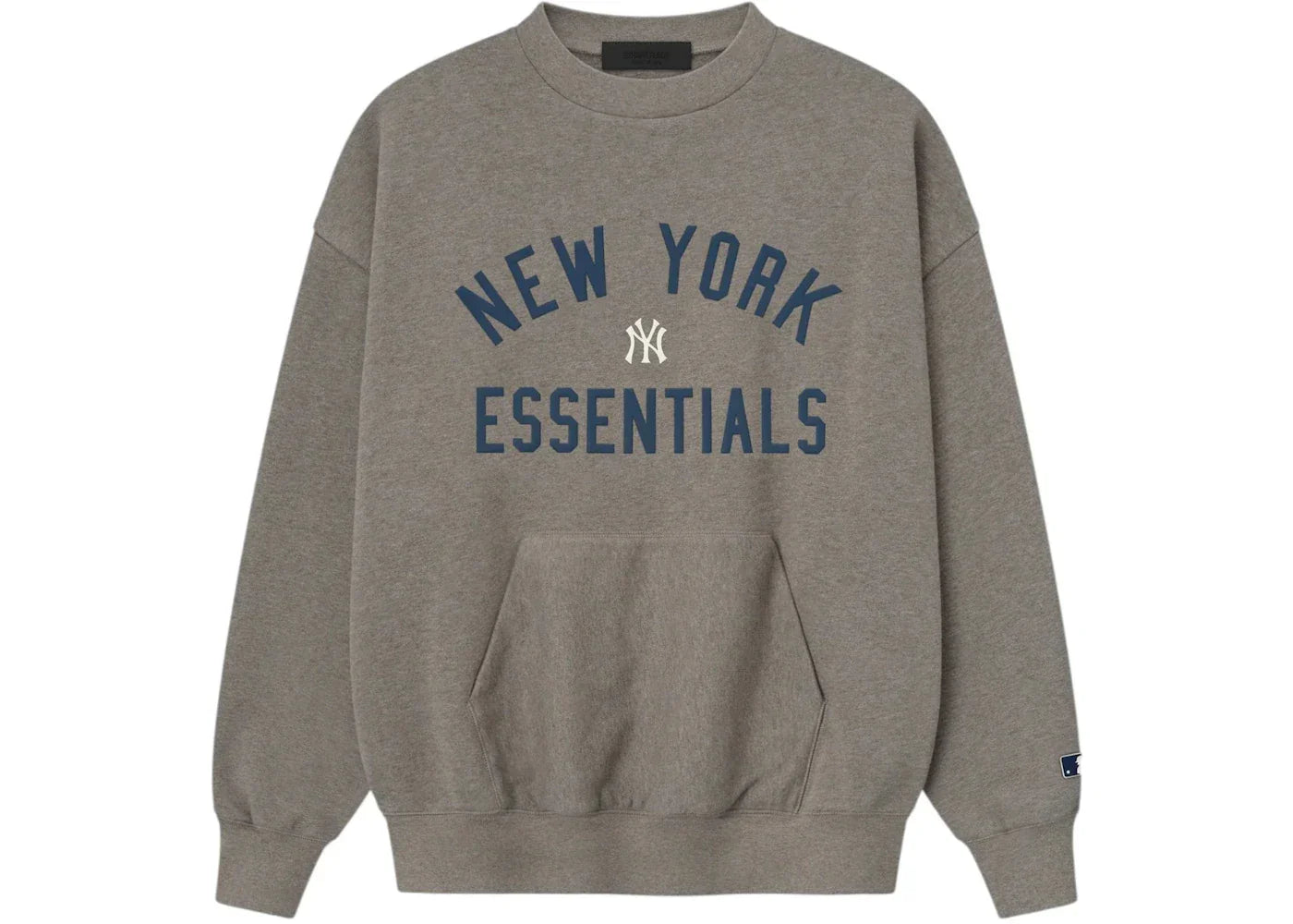 Fear of God Essentials Yankees Sport Crewneck Homestead Heather -1