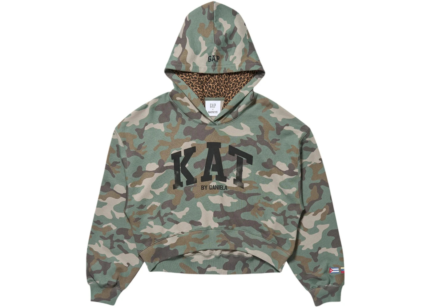 Gap x KATSEYE Daniela Hoodie Camo Multicolor -1